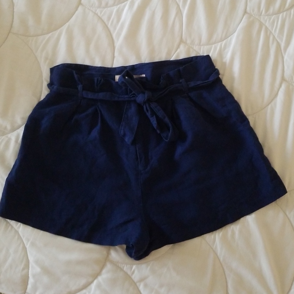 Linen short pants